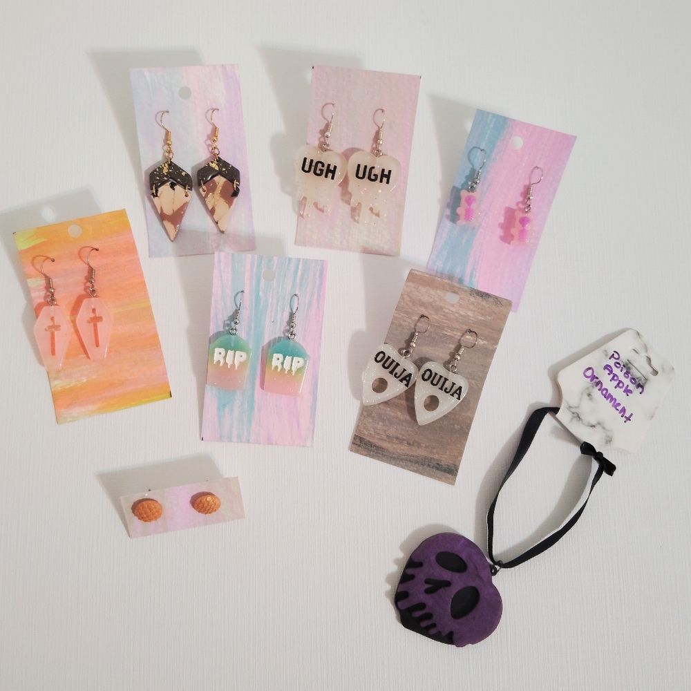 Assorted Earrings and Ornament Set